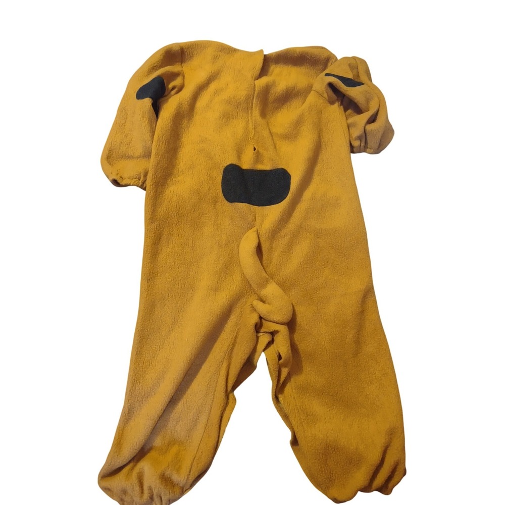 Rubies Scooby-Doo Kids Costume Fleece Jumpsuit Brown 3T-4T Halloween Play - Picture 5 of 5